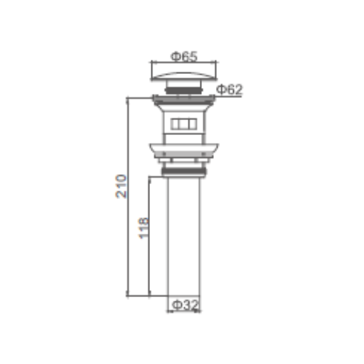 BỘ XẢ LAVABO SSWW FF0214-OBD