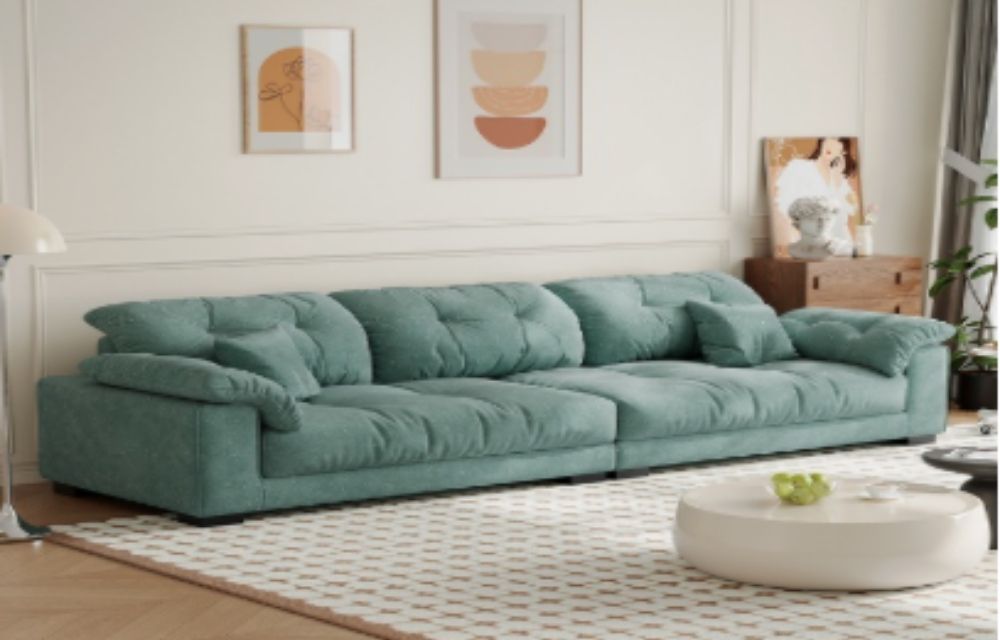 Ghế ba chỗ ngồi - Màu xanh lam