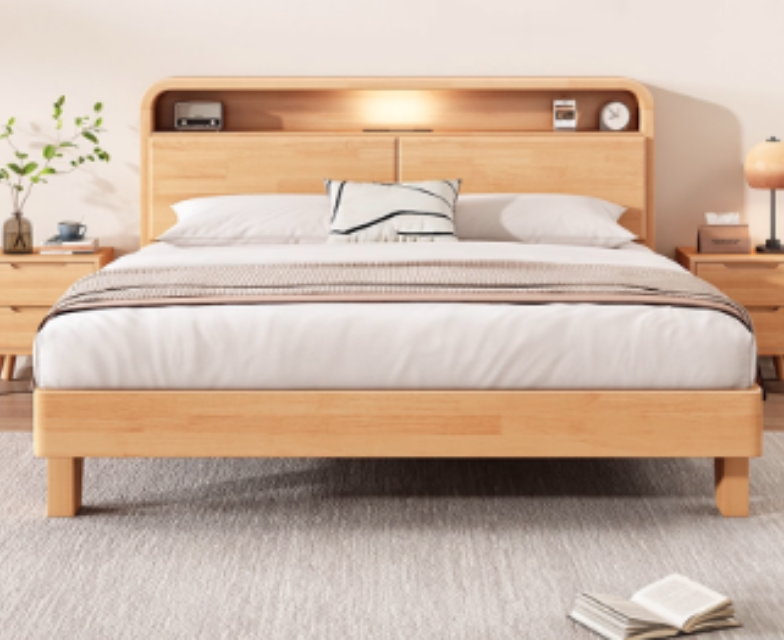 GIƯỜNG GỖ NGUYÊN KHỐI