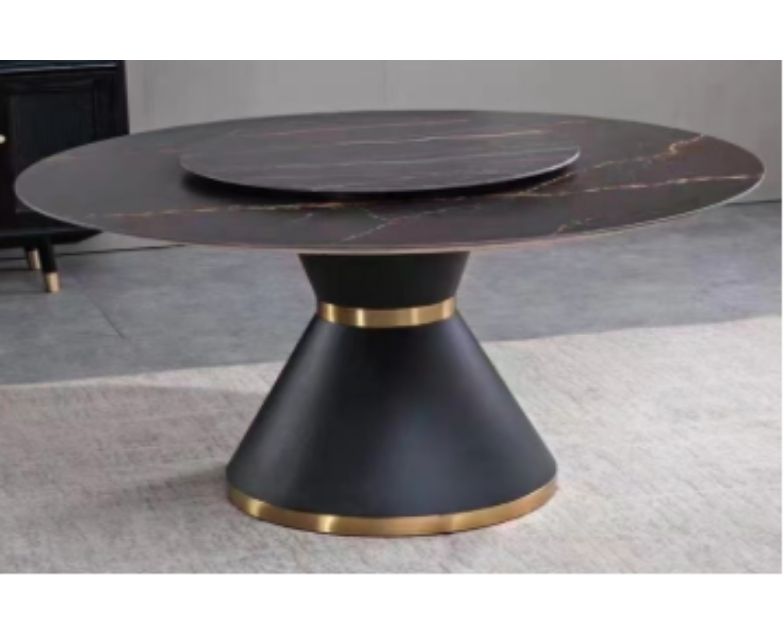 Bàn tròn 2 mặt đá